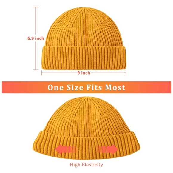 Wool Watch Fisherman Beanie Cap